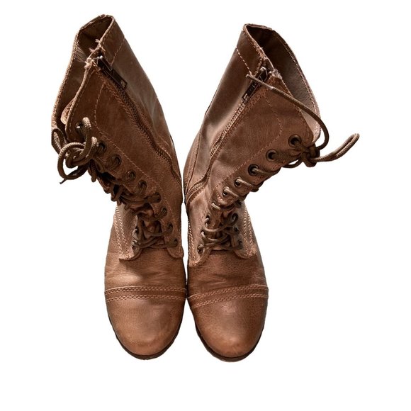 Steve Madden brown troopa boots size 6.5 - Picture 7 of 7